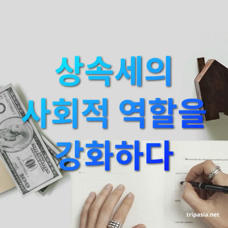상속세 개편 - 상속세의 사회적 역할을 강화하다 상속세 개편 상속세의 사회적 역할을 강화하다 관련 이미지