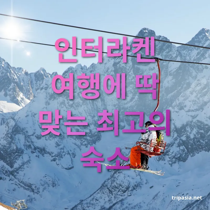 액티비티 관광 - 인터라켄 여행에 딱 맞는 최고의 숙소 액티비티 관광 인터라켄 여행에 딱 맞는 최고의 숙소 관련 이미지