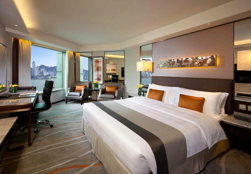 인터컨티넨탈 그랜드 스탠퍼드 홍콩 호텔 상세 정보 및 리뷰 1 King Club InterContinental Skyline Harbour View Non-smoking